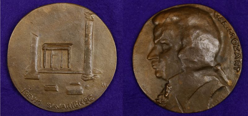 Hellebrand Béla ? (1882 - 1965) - Mozart érem