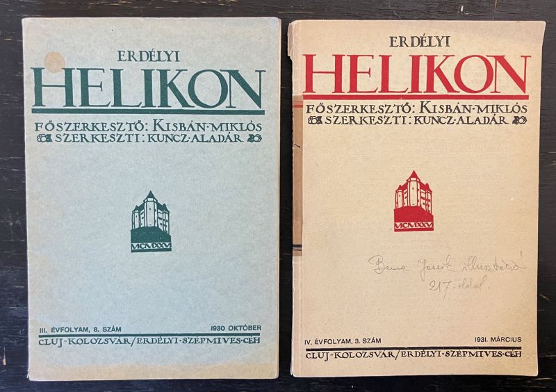 Szakirodalom () - Erdélyi Helikon 2 száma 1930 és 1931-ből