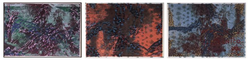 Swierkiewicz Róbert (1942 - 2019) - "Senso unico I - II- III. 1992 (3 mű)