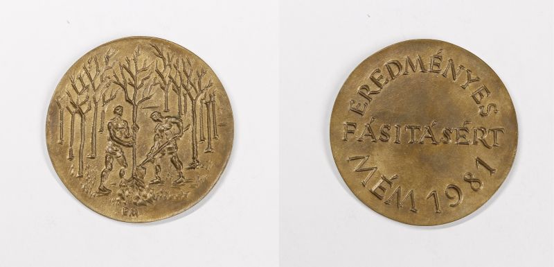 Borsos Miklós (1906 - 1990) - Faültetők, 1981